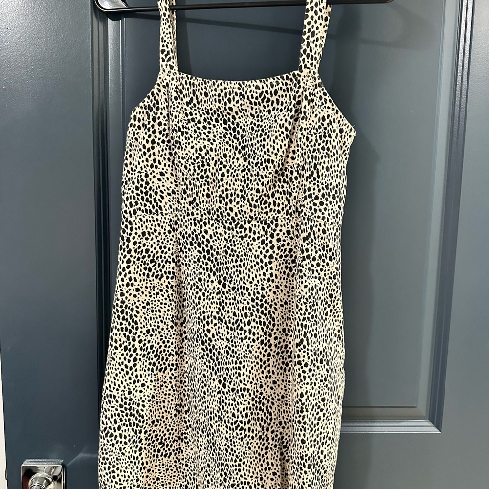 American Eagle Outfitters Spotted Sleeveless Dress